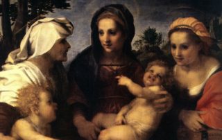 Andrea del Sarto, Madona and Child at wga.hu infants