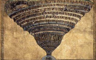 Botticelli, image of Dante's Inferno, at wga.hu useless