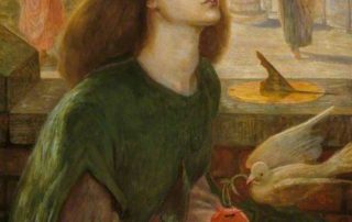 Rossetti, Dante Gabriel; Beata Beatrix; Birmingham Museums Trust; silence