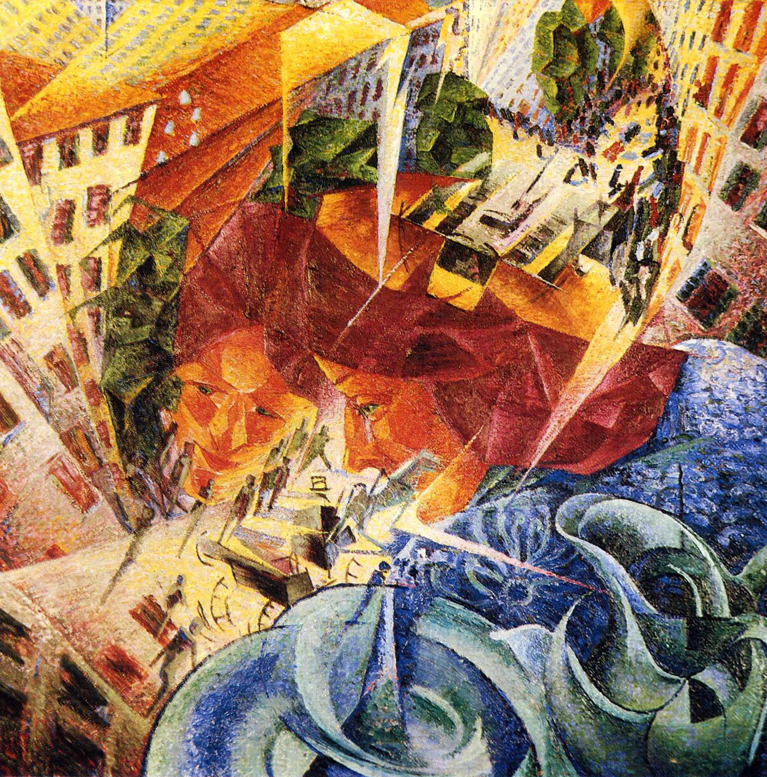 Umberto Boccioni, Simultaneous Visions